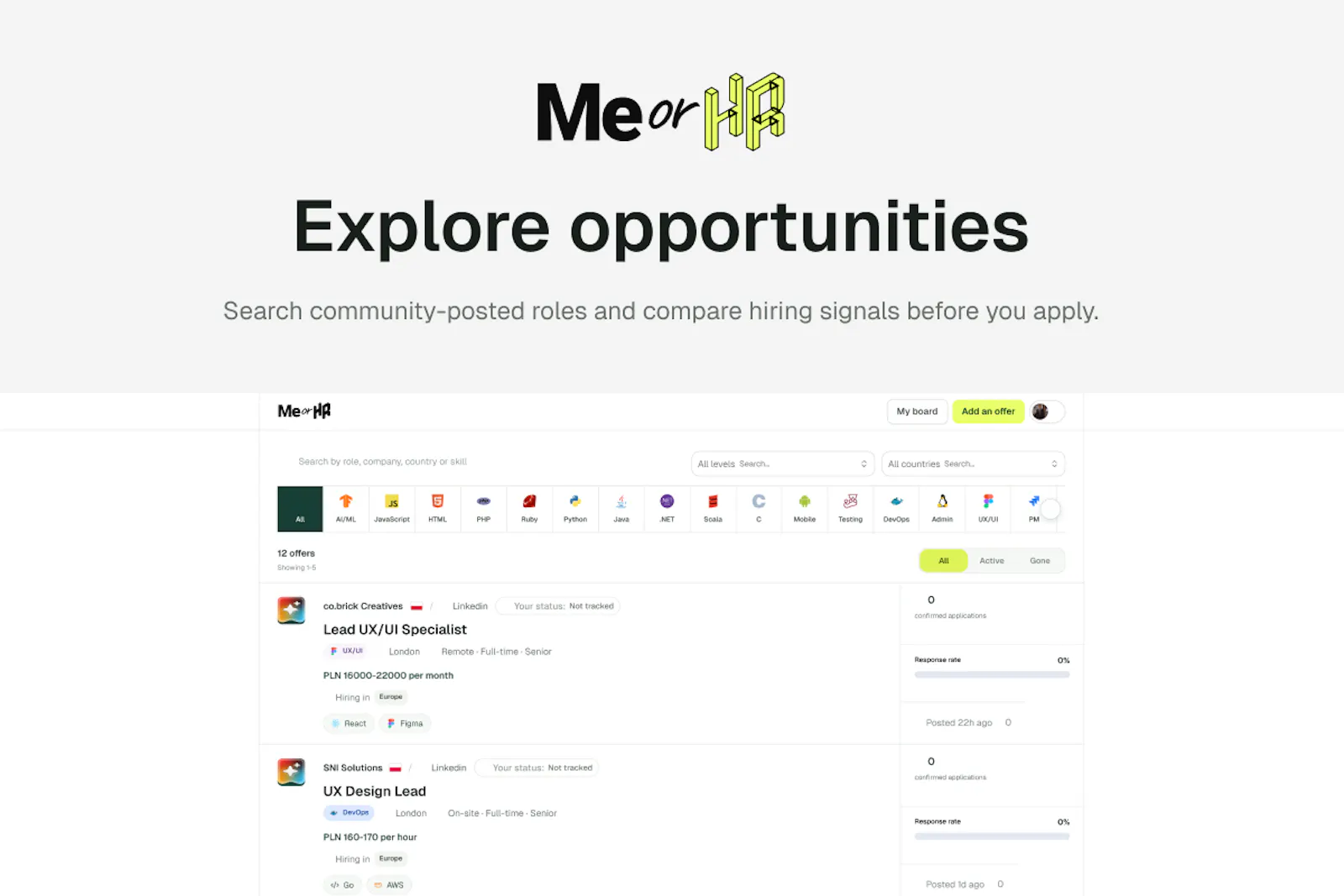 MeOrHR screenshot 1