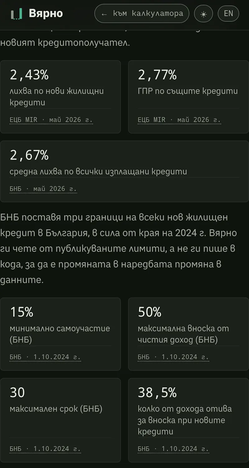 Вярно · vyarno.bg screenshot 3