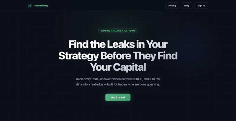 TradeRefinery screenshot 1