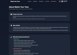 Watch Your Tone gallery image