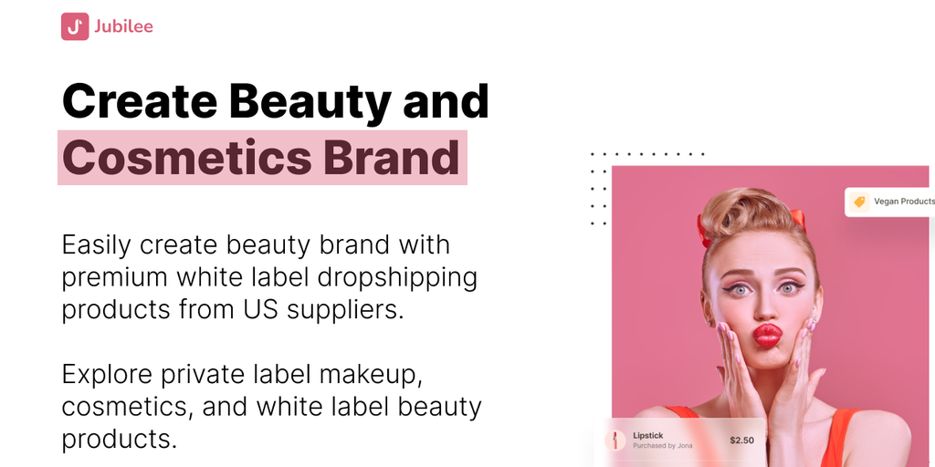 Jubilee - Your own beauty brand with premium white label dropshipping Jubilee - Your own beauty brand with premium white label dropshipping