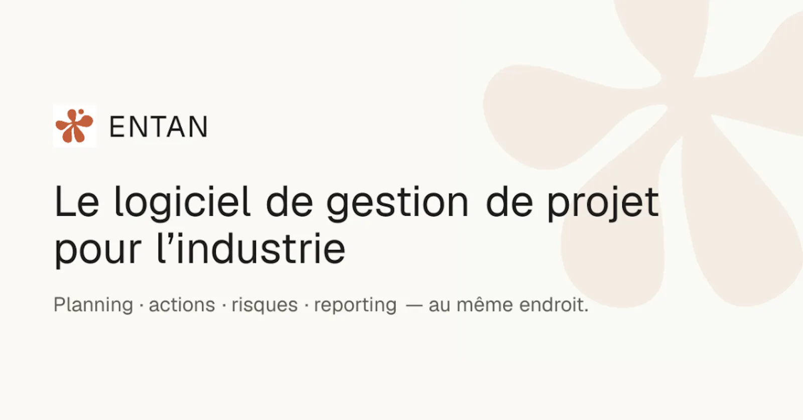 Projet Entan screenshot 1