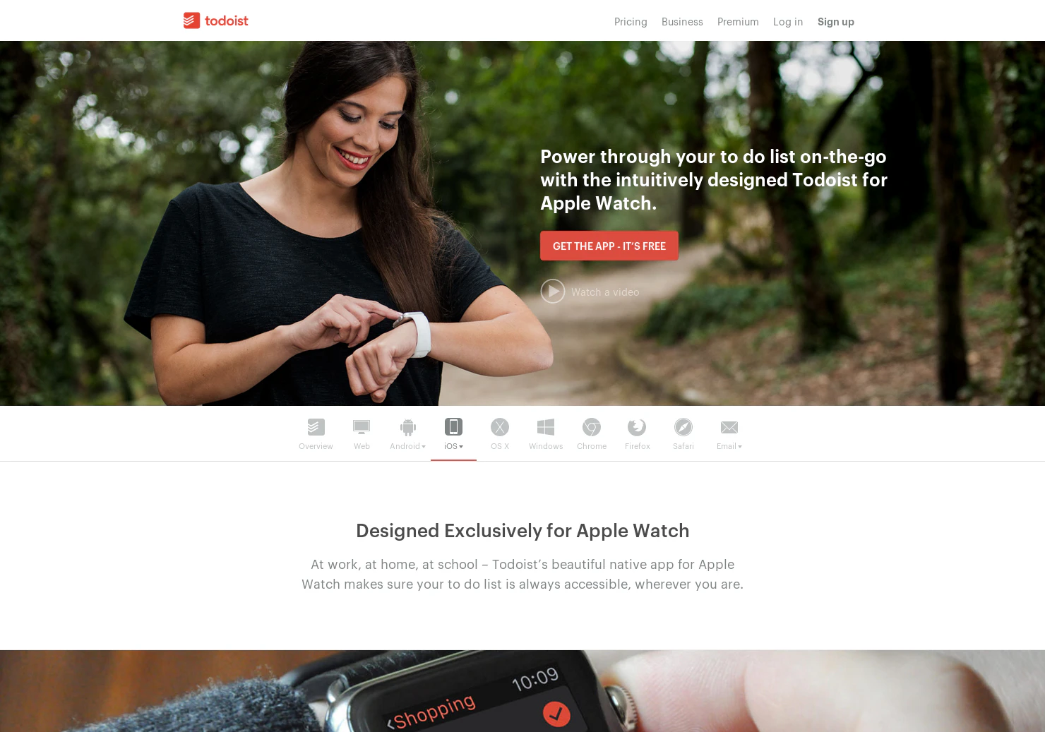 Todoist for Apple Watch