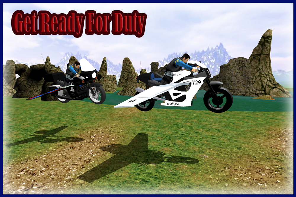 Flying Police Bike Simulator gallery image