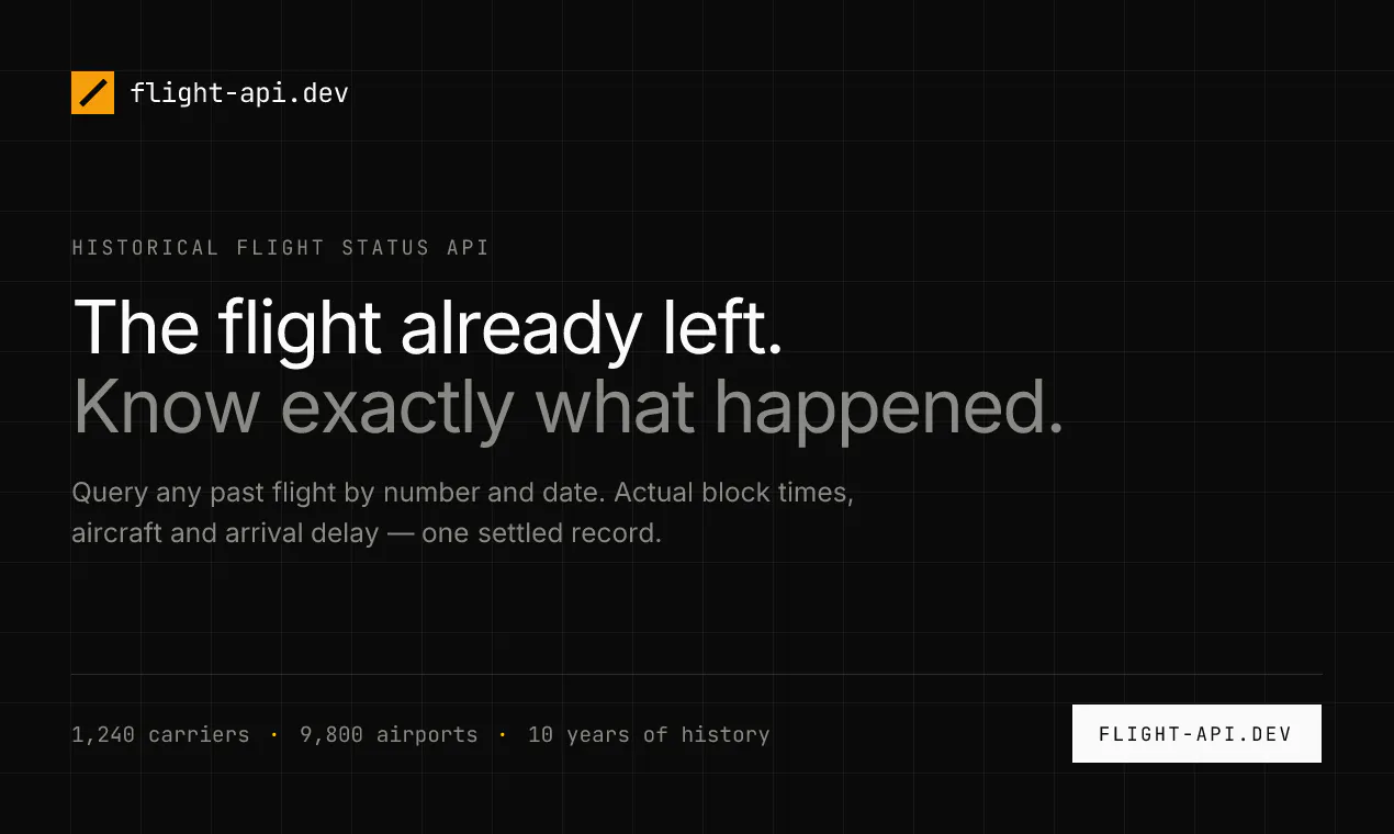 Flight API gallery image
