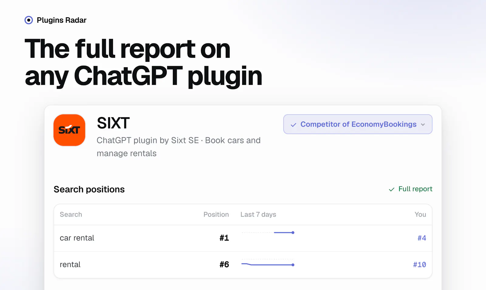 Plugins Radar screenshot 2