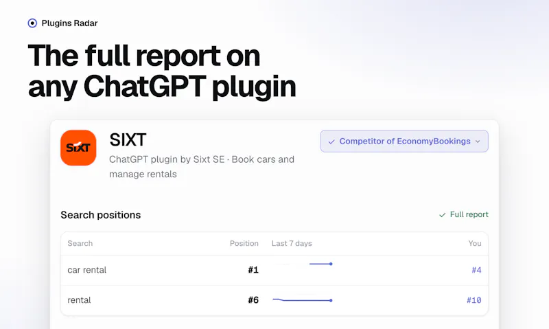 Plugins Radar screenshot 2