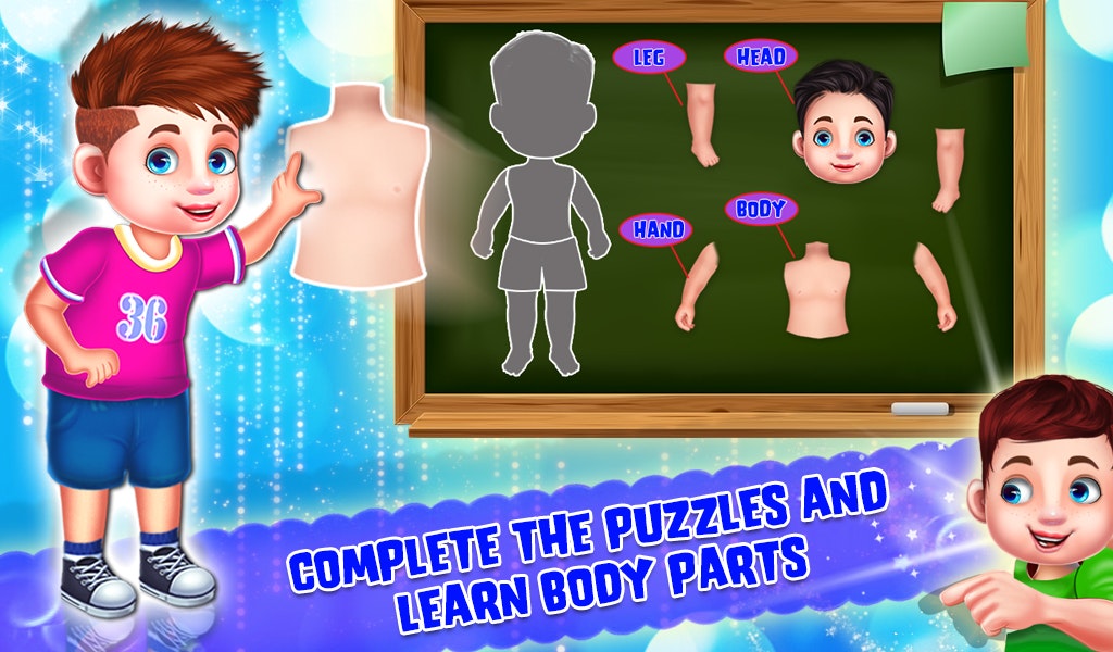 Kids Learning Human Bodyparts gallery image