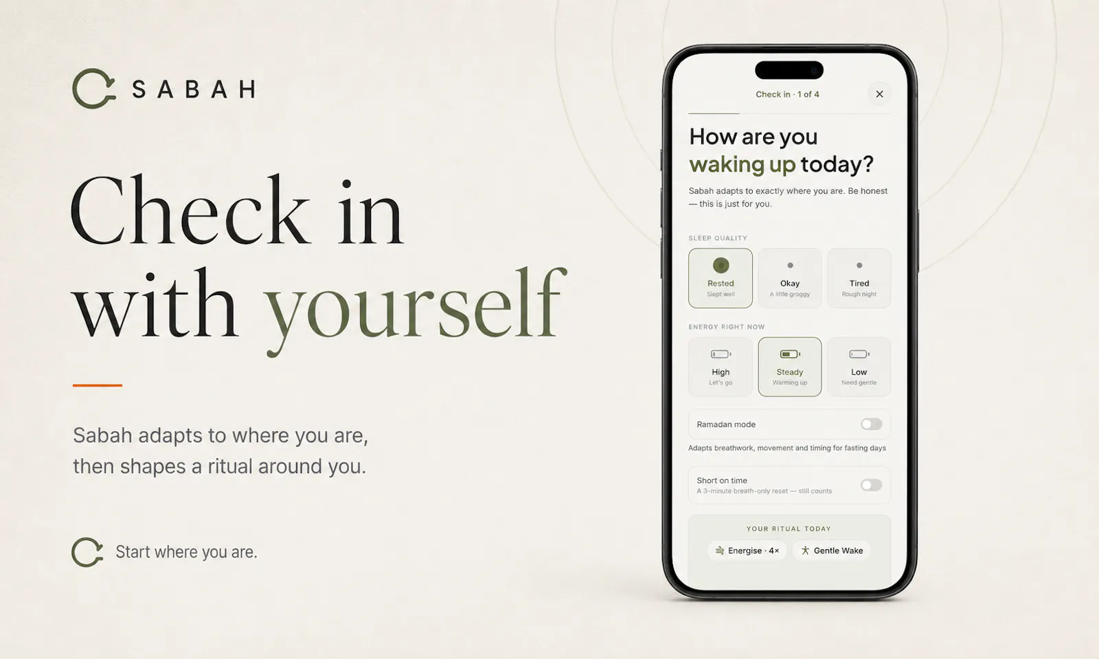  SABAH — 10-Minute Morning Ritual screenshot 2