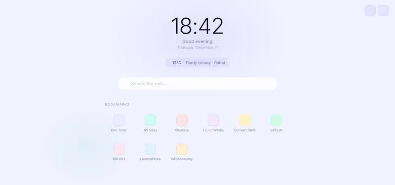 GlowTab screenshot 1