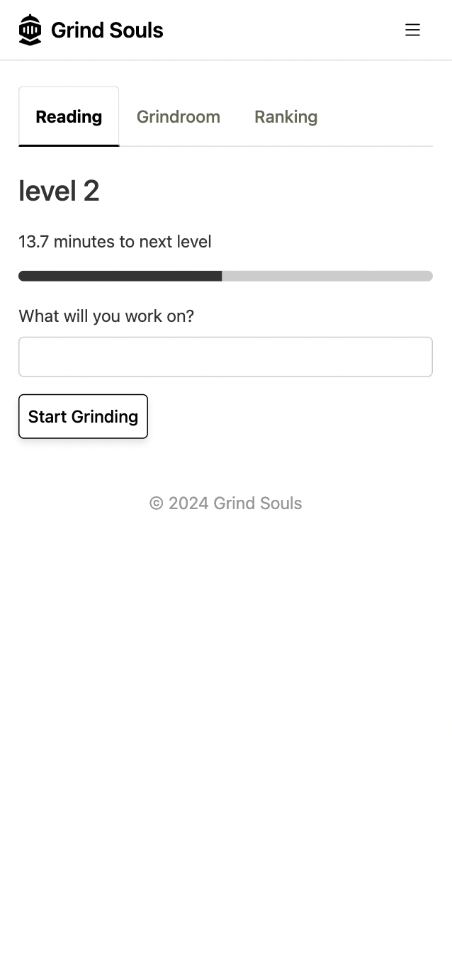 Mídia 3 de Grind Souls ⚔️ - Game sua produtividade e alcance seus objetivos juntos