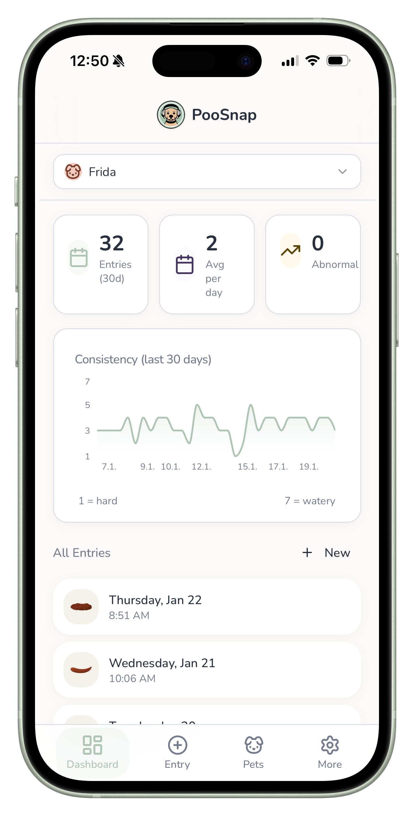 PooSnap - Screenshot 5 showing product features and functionality