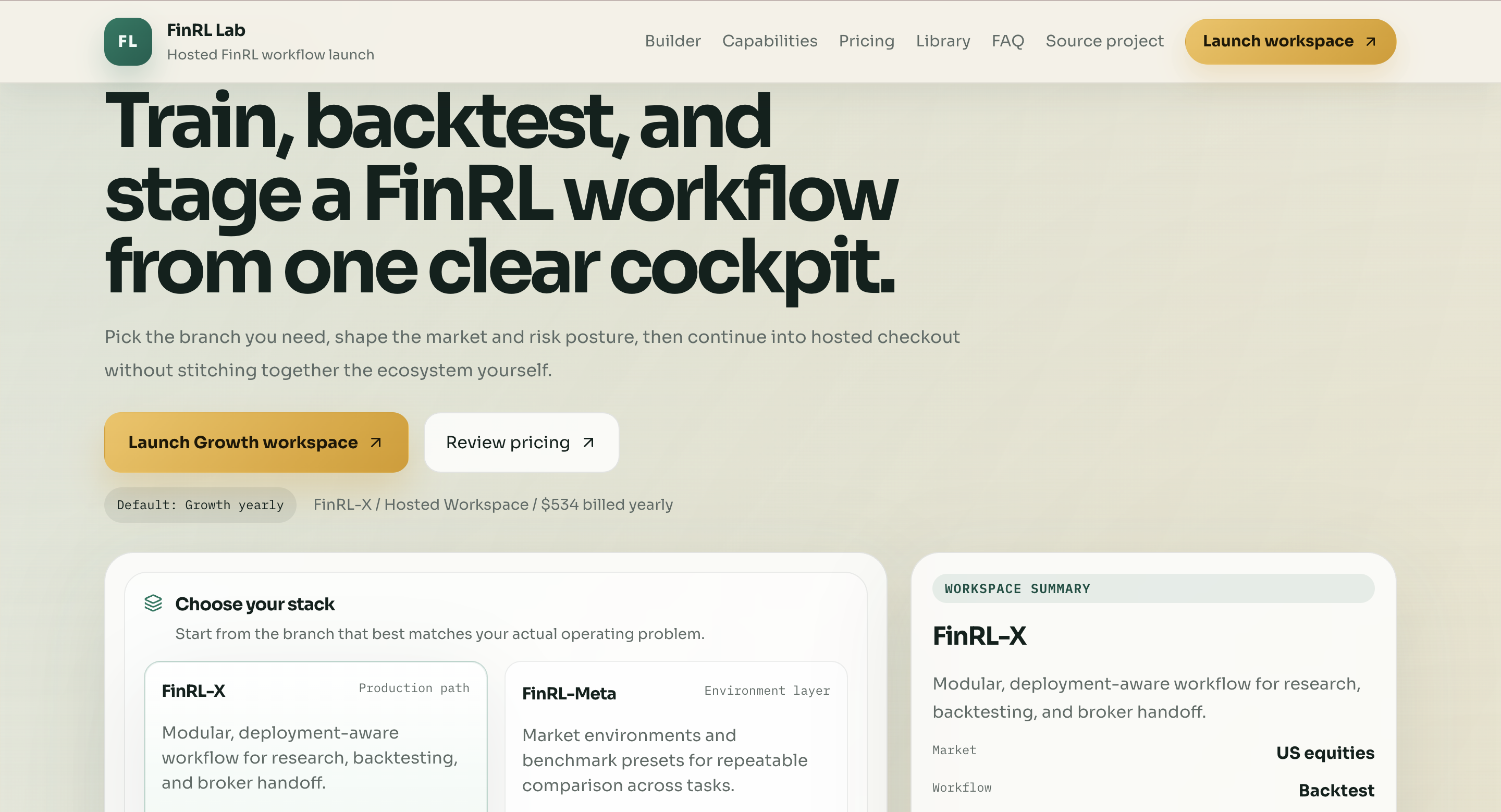 FinRL Lab gallery image