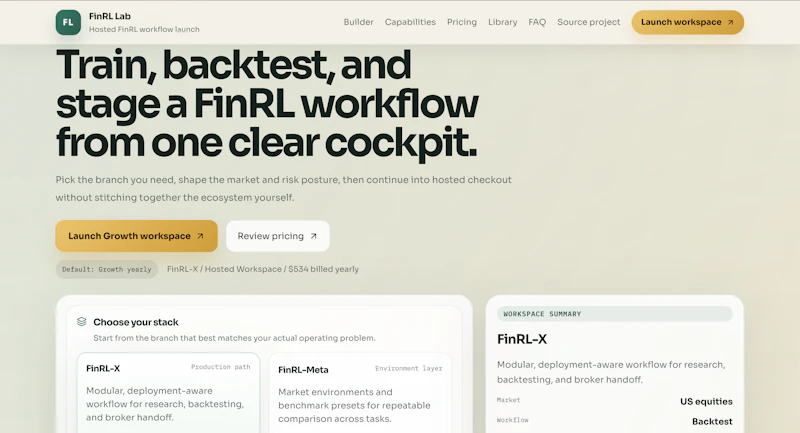 FinRL Lab screenshot 1