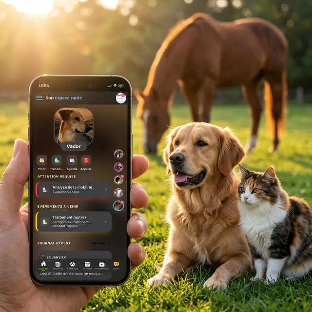 Pet Health Space / Son Espace Santé 제품 배너