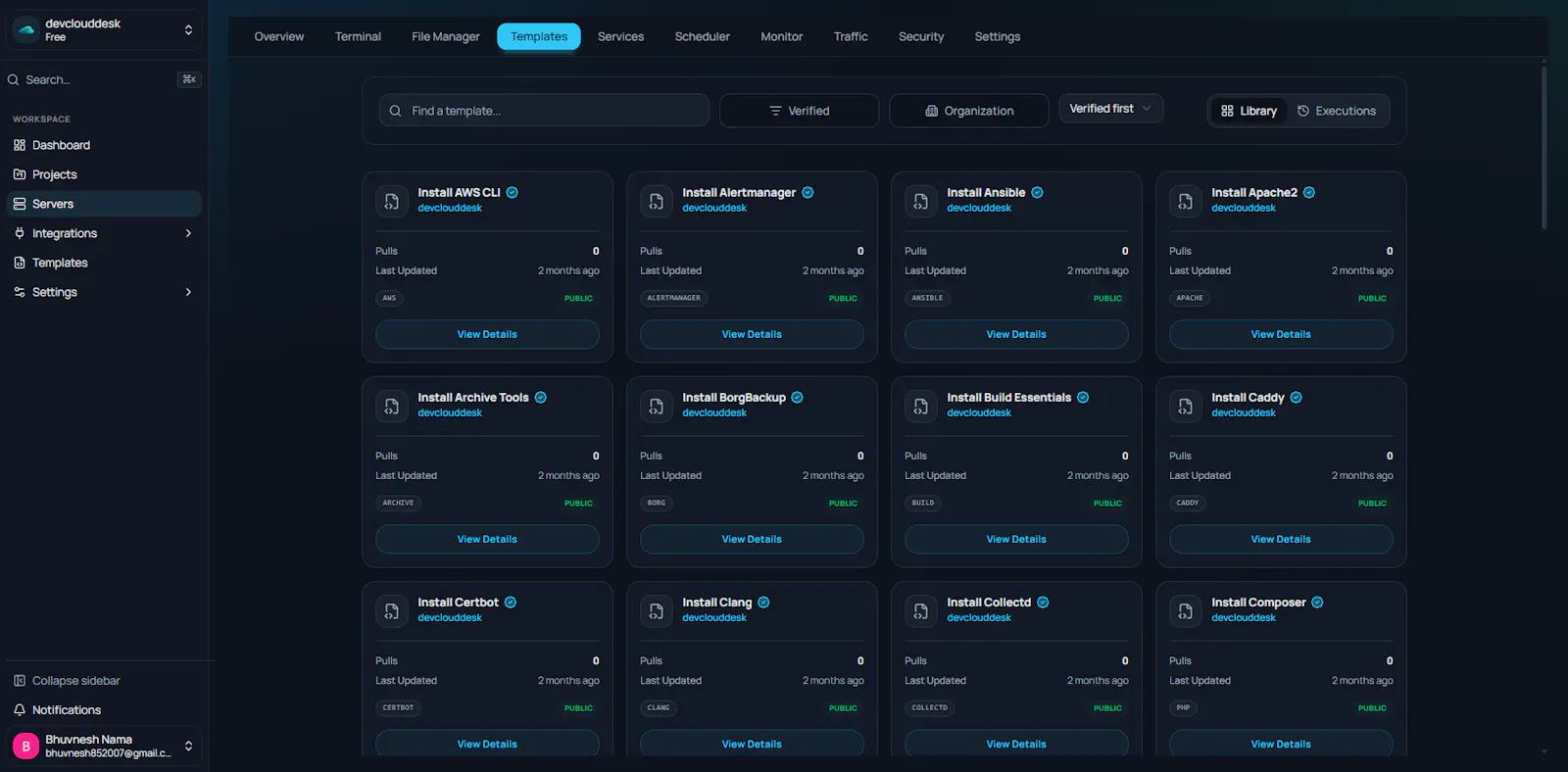 DevCloudDesk screenshot 4