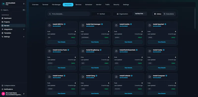 DevCloudDesk screenshot 4