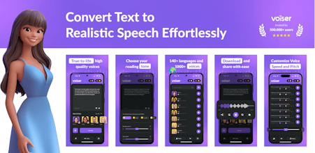 Voiser AI Voiceover | Text to Speech gallery image