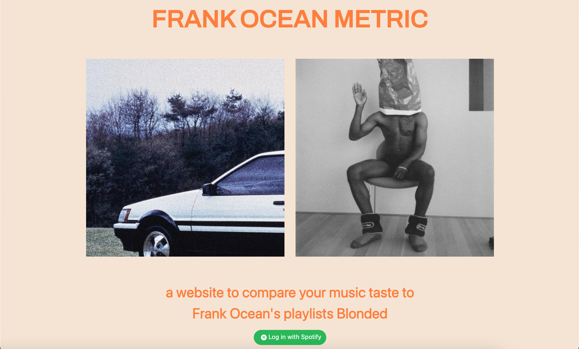 Frank Ocean Metric gallery image