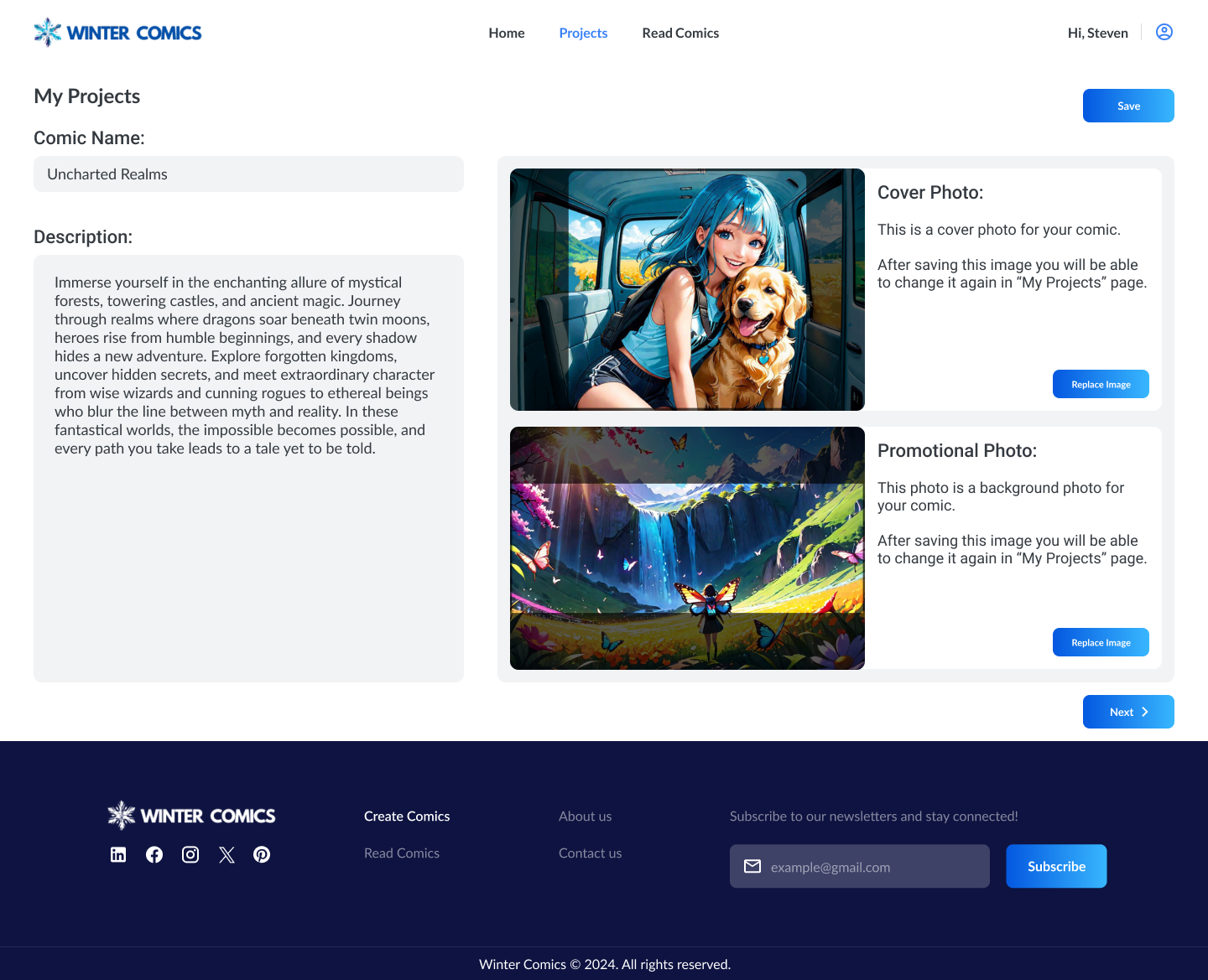 Winter Comics gallery image