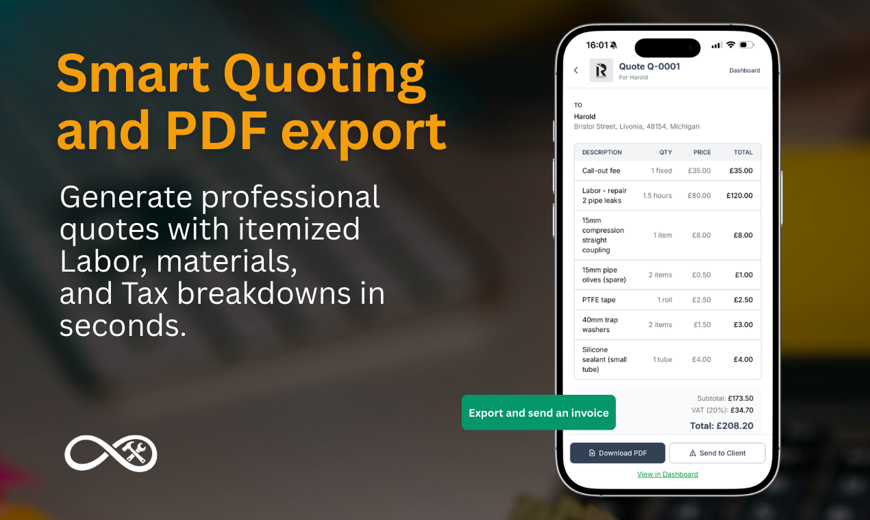 Sleepless Tradesman - Screenshot 4 showing product features and functionality