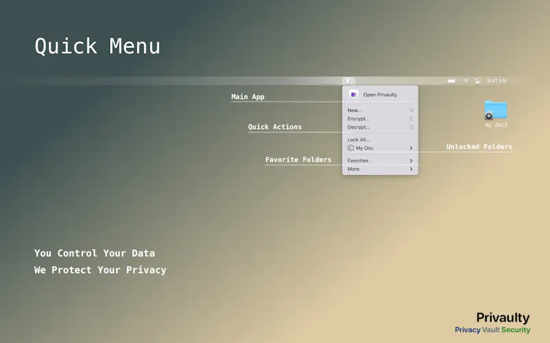 Folder Lock Vault screenshot 4