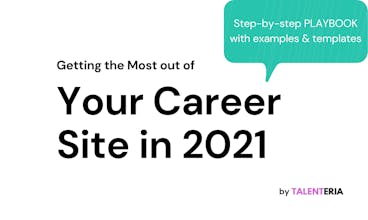 Career Site Playbook by Talenteria gallery image
