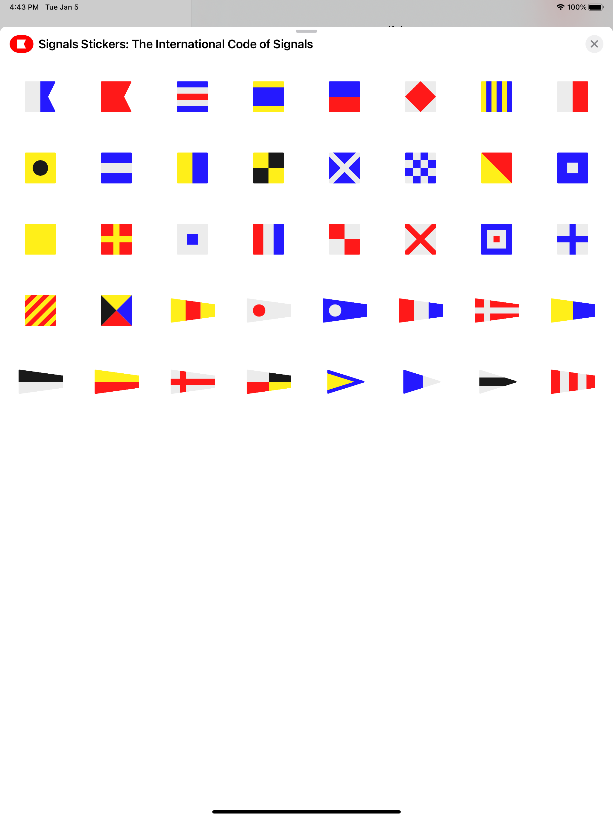 Signals Stickers gallery image