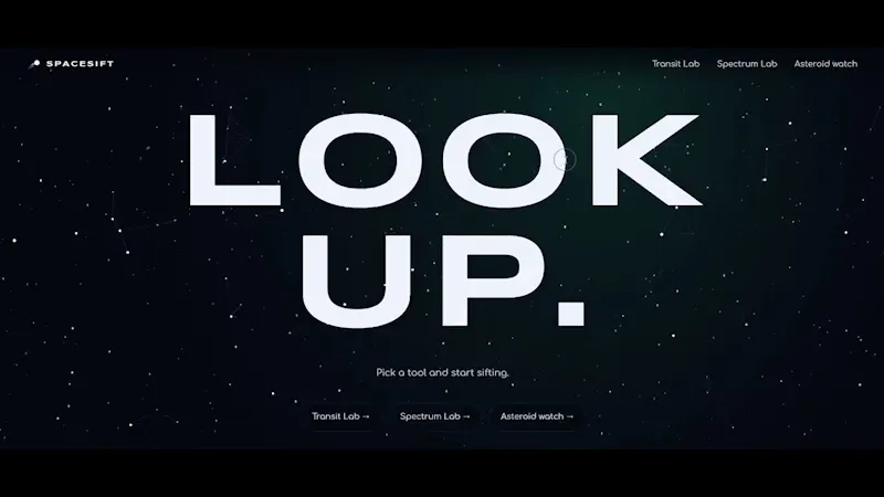 SpaceSift screenshot 1 (video preview)