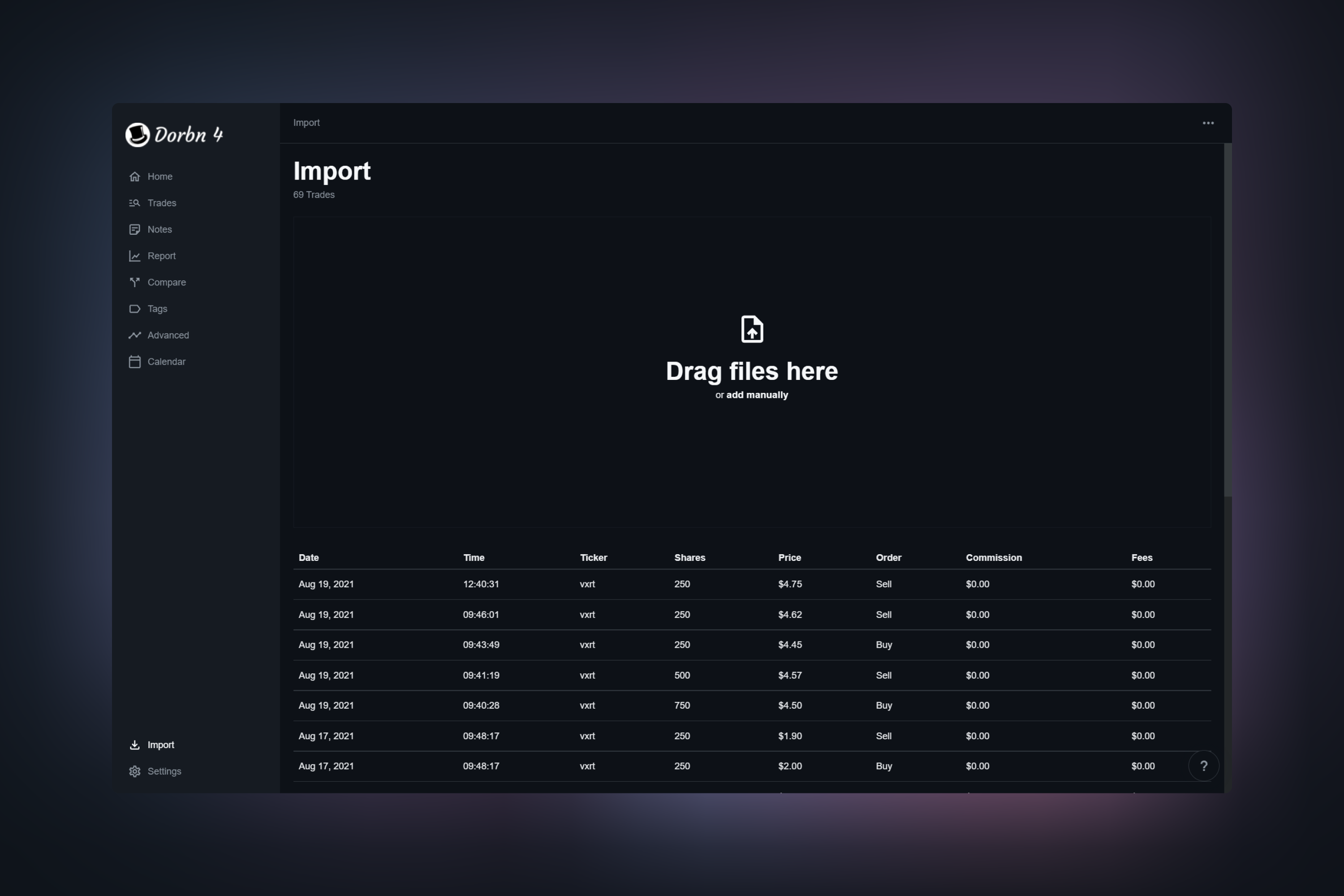 Dorbn4 Trade Analyzer gallery image