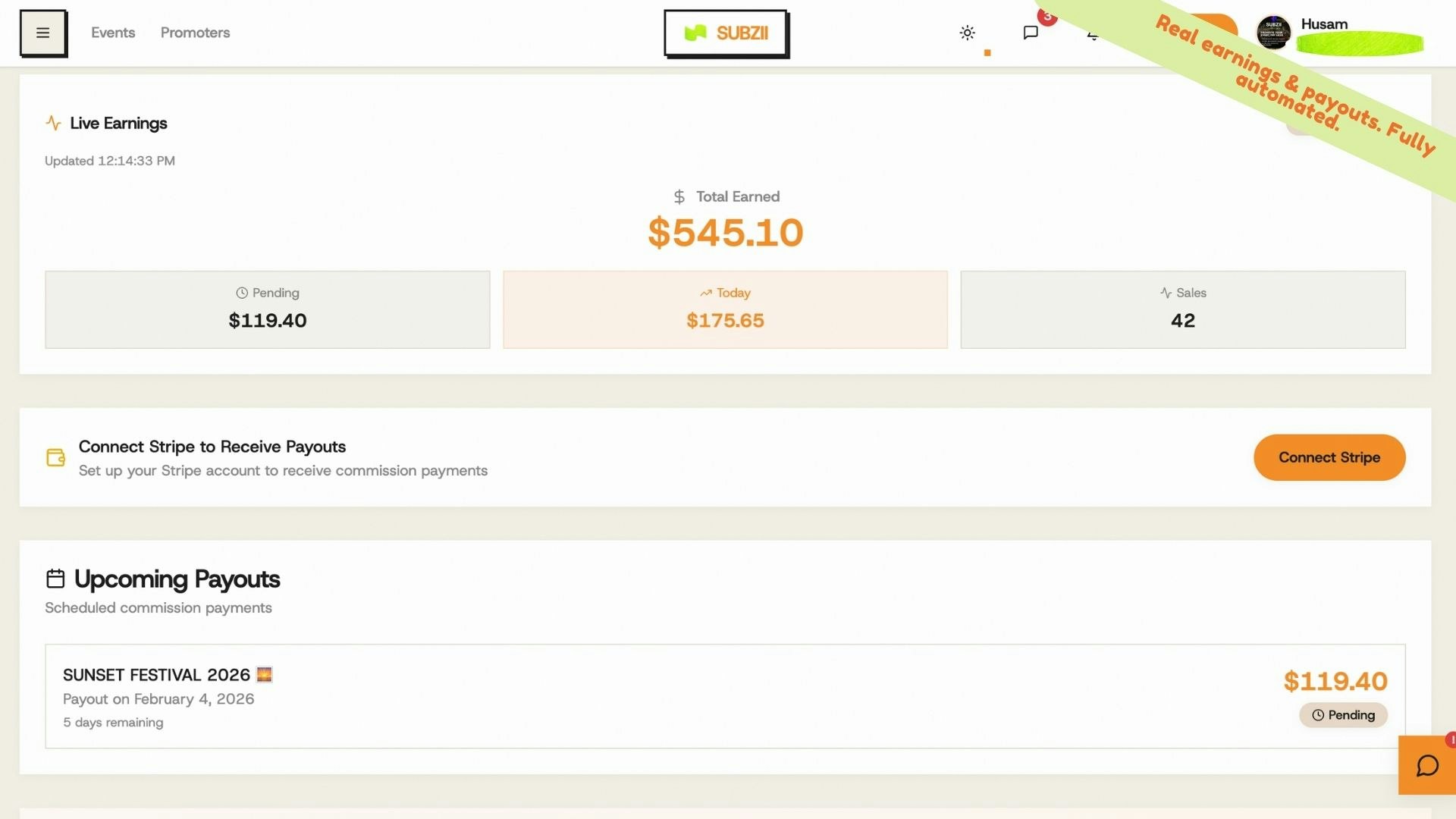 Subzii - Screenshot 3 showing product features and functionality