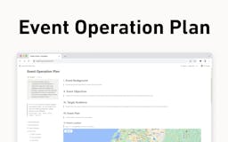Notion Event Operation Plan media 1