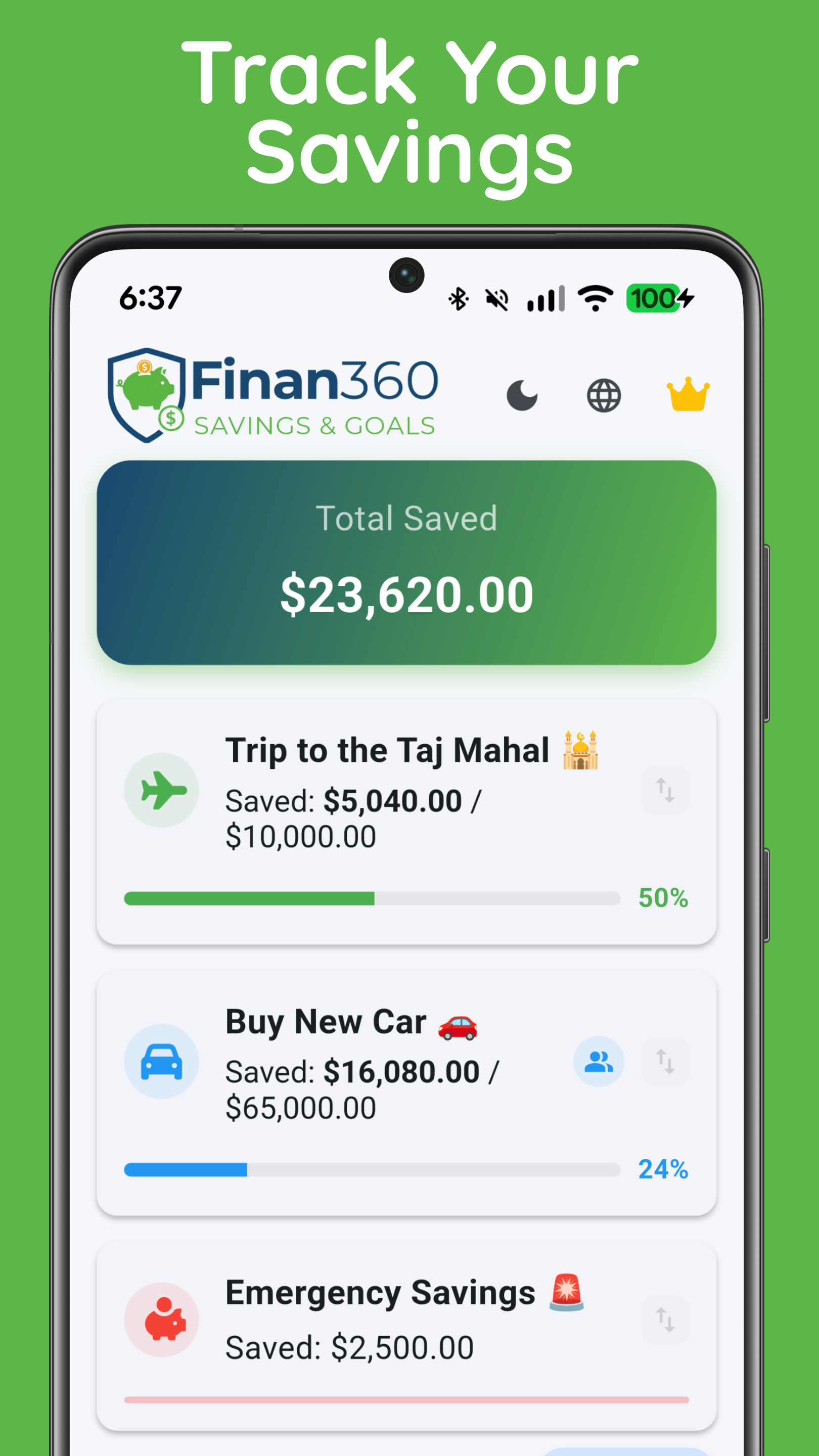 Finan360: Savings & Goals gallery image