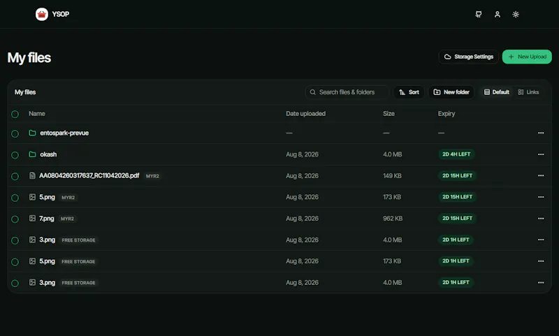 YSOP — Your Storages at One Place screenshot 3