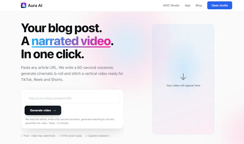 Aura AI - AIGC Studio screenshot 4