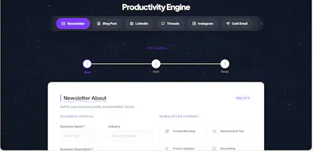 Productivity Engine by Howdy Analytics gallery image