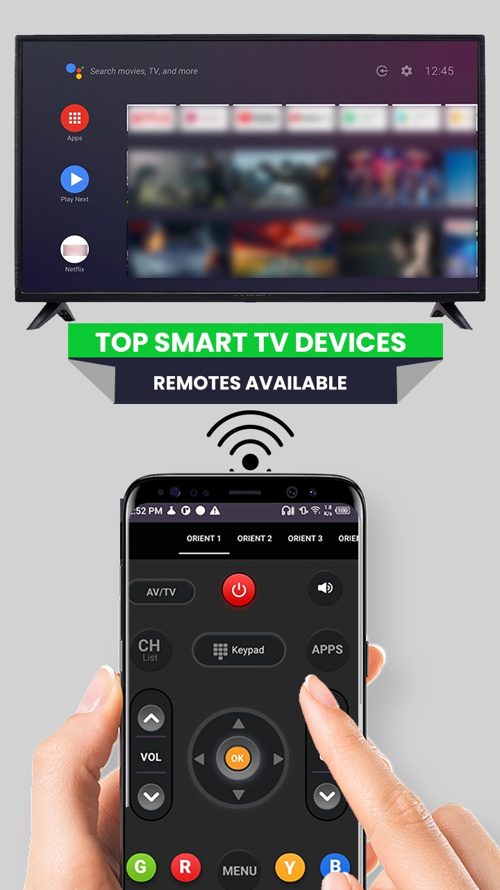 Tüm TV için TV uzaktan kumandası media 2