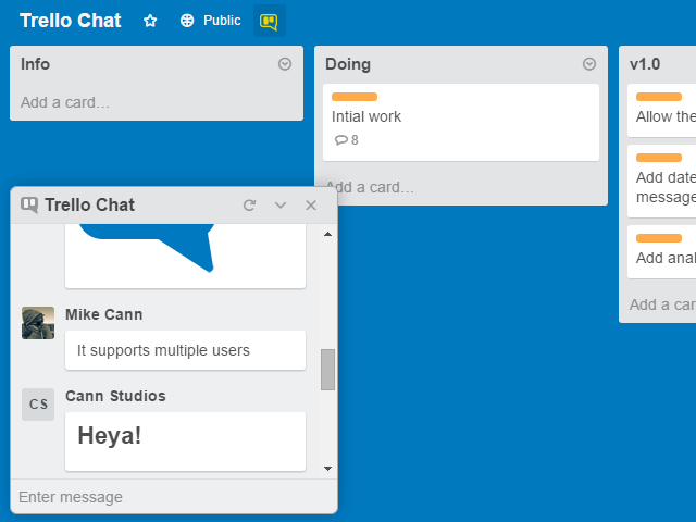 Trello Chat gallery image