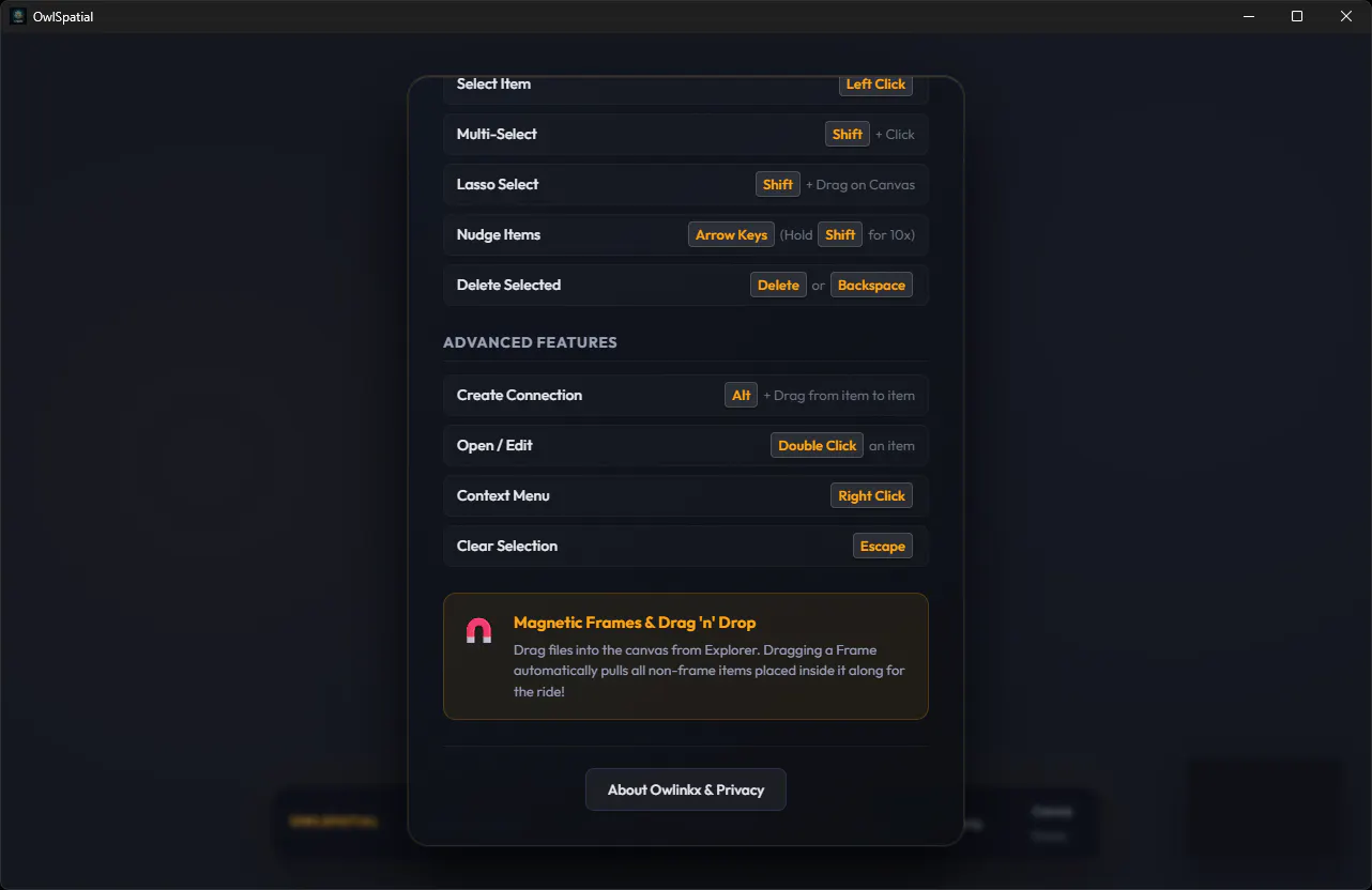 OwlSpatial screenshot