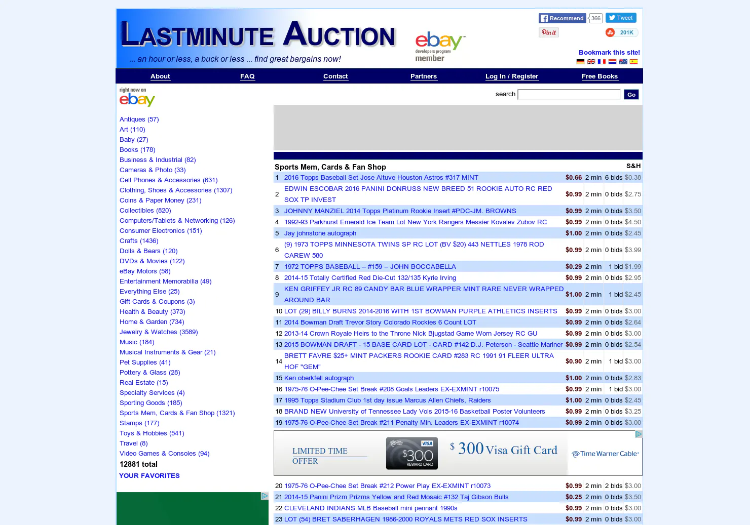 Lastminute Auction