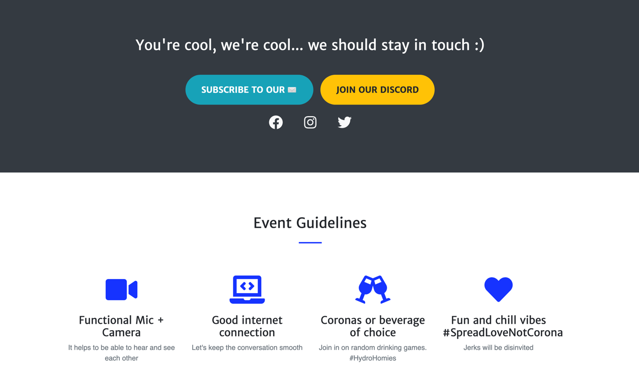 Coronas and Chill gallery image