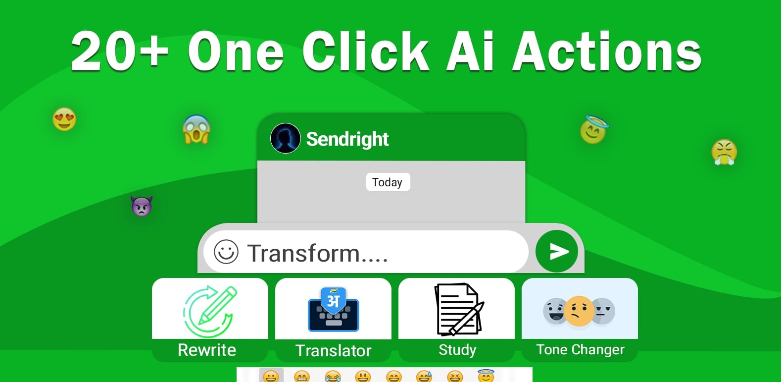 Sendright: The AI Keyboard - Screenshot 2 preview