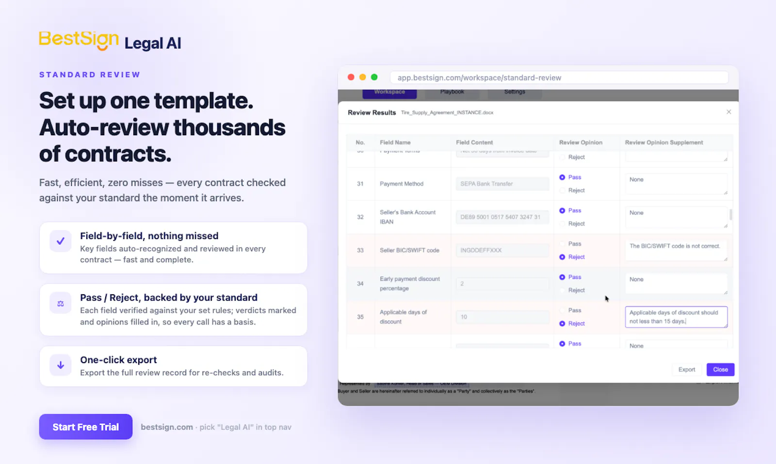 BestSign Legal AI screenshot 2