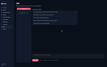 Health Dashboard, see Watch data on Mac. gallery image