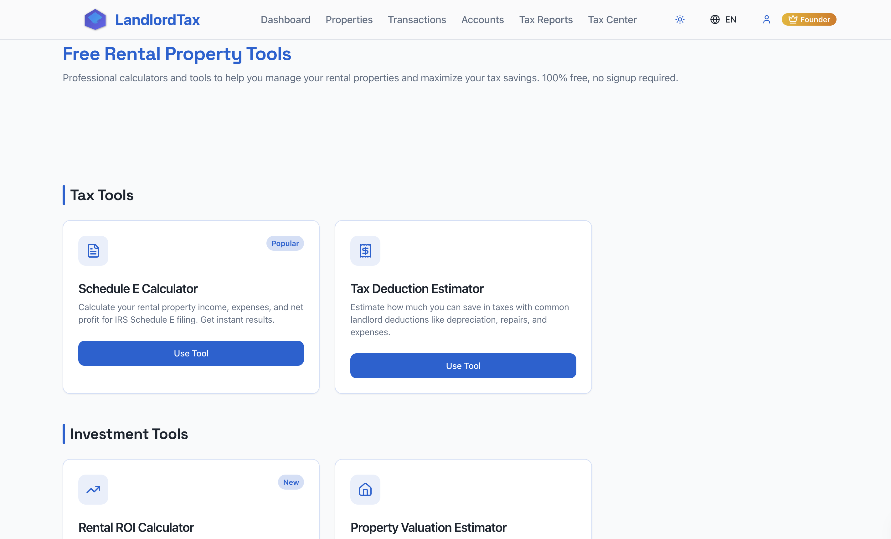 LandlordTax gallery image