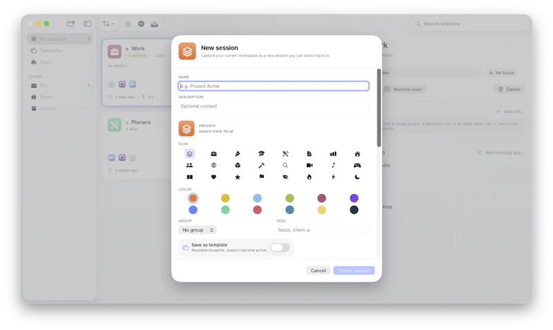 Cove for Mac screenshot 4