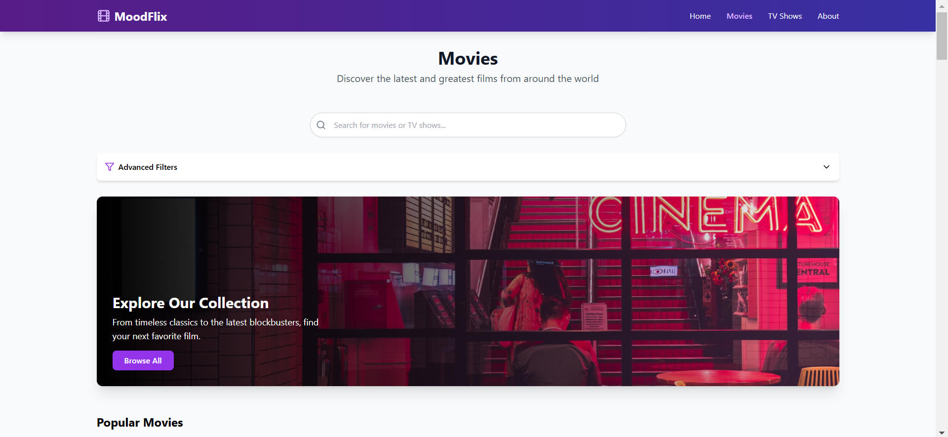 MoodFlix gallery image