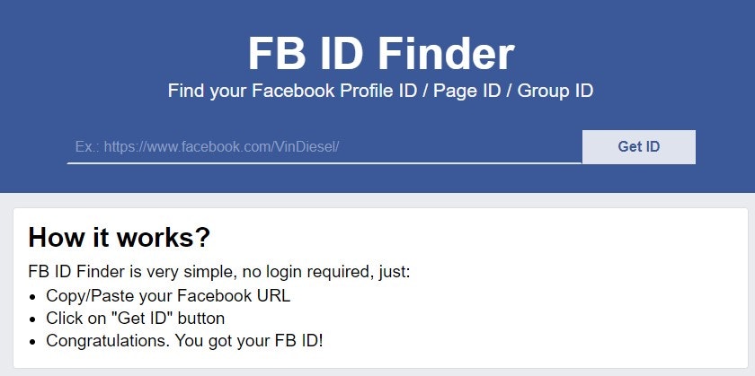 FB ID Finder - Product Information, Latest Updates, and Reviews