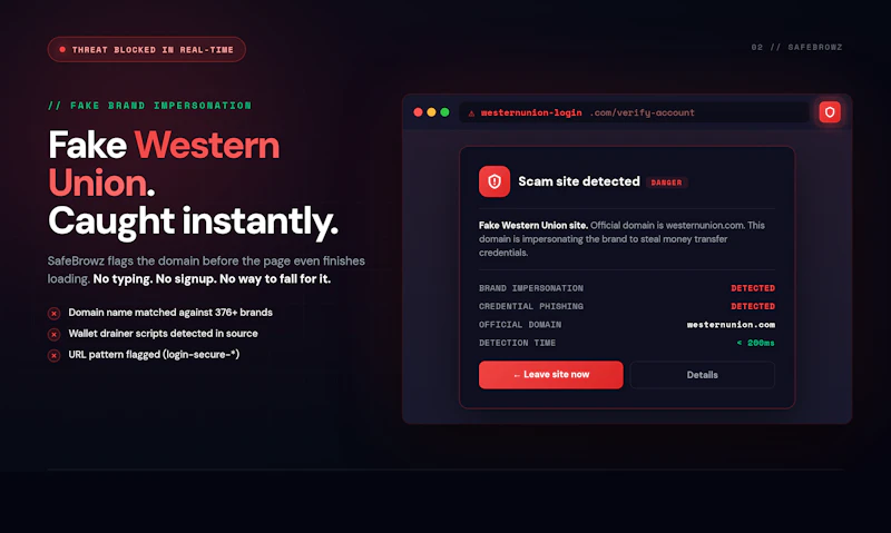 SafeBrowz screenshot 3