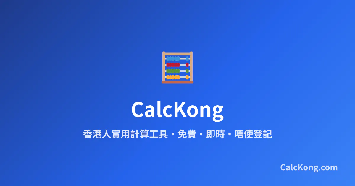 CalcKong financial calculators gallery image